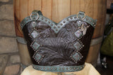 American West Shoulder Bag - #124 - Medium Size, Zipper Closure