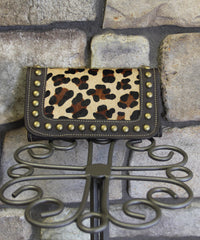 Ladies Tri-Fold Wallet - Style # 3162282 - Leopard Print